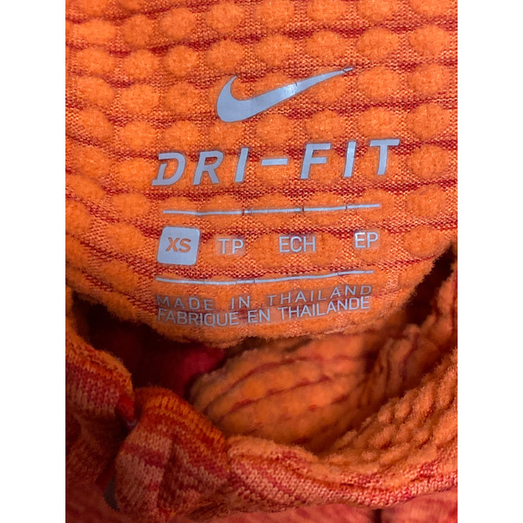 Nike Element Sphere Half Zip Womens Coral Dri Fit Long Sleeve Athletic Shirt XS