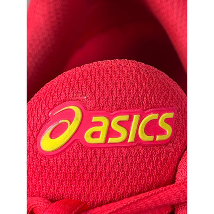 ASICS GEL Dedicate 6 Women White Pink Lace Up Athletic Tennis Sneakers Shoes 8.5
