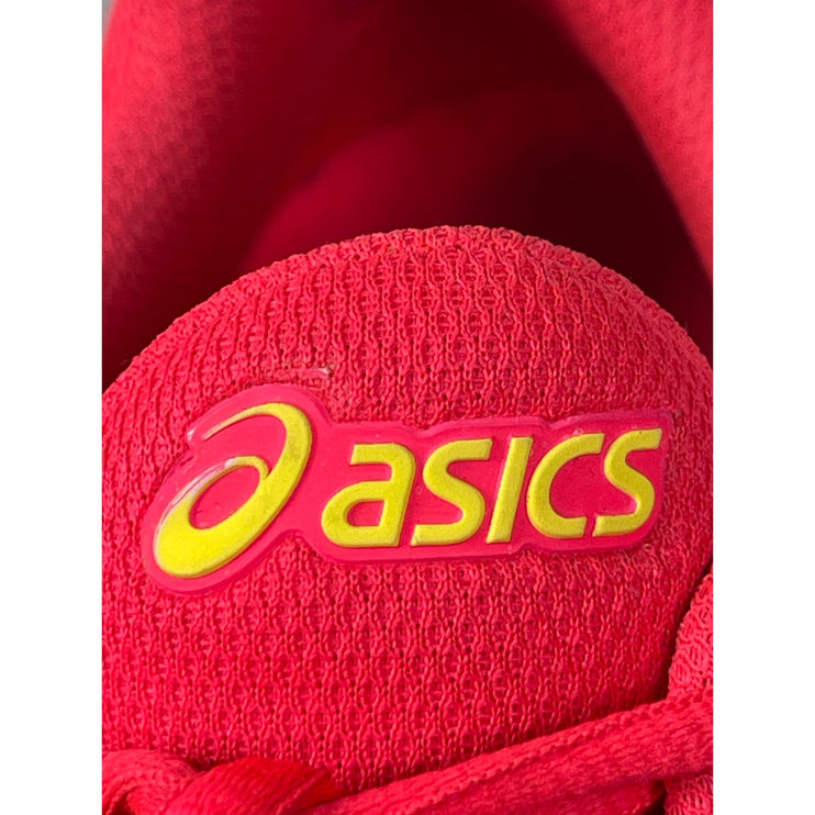 ASICS GEL Dedicate 6 Women White Pink Lace Up Athletic Tennis Sneakers Shoes 8.5
