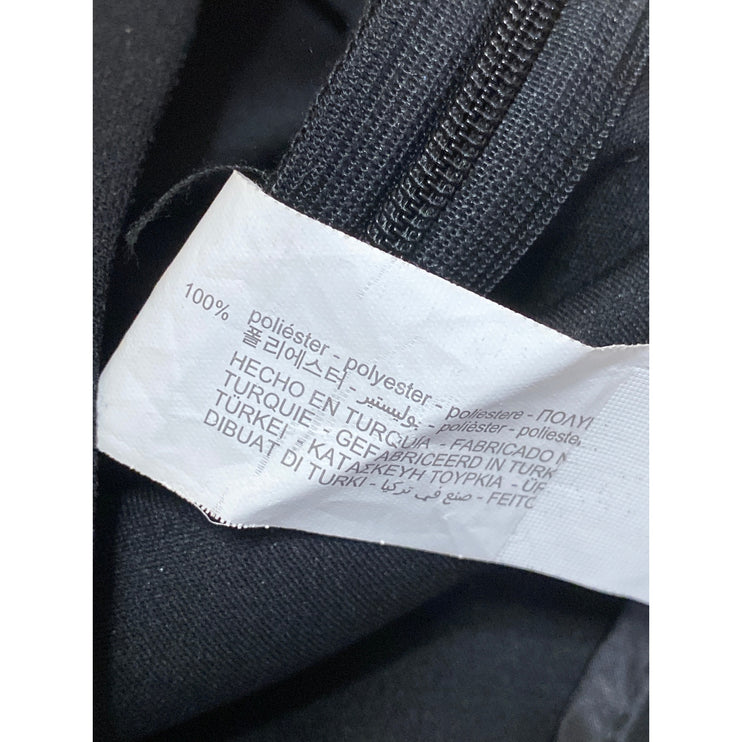 Zara Black Jeweled Rhinestone Embellished Slit Zipper Mini Pencil Skirt Size S