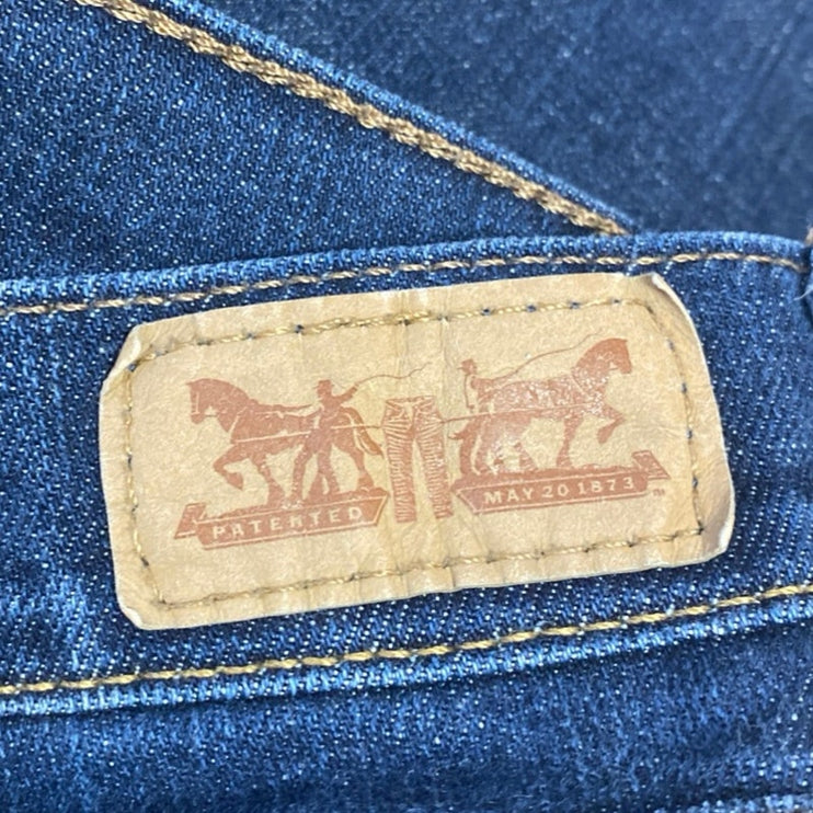 Levi's 505 Straight Leg Women's Blue Flared Bootcut Denim Jeans Pants Size 30