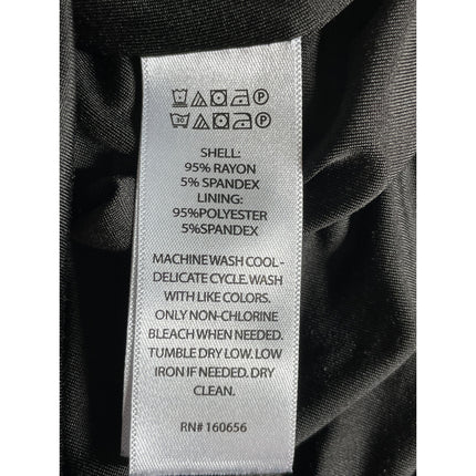 Rachel Zoe Women's Black Scoop Neck Sleeveless Knit Tank Slit Midi Dress Size M