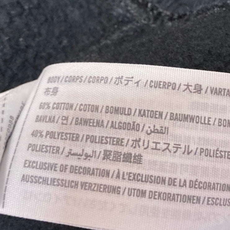 Abercrombie & Fitch Women's Black 1/4 Zip Short Sleeve Polo Shirt Top Size XL