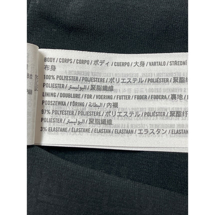 Abercrombie & Fitch Beige Geometric Sleeveless One Shoulder Scarf Tank Top Sz L