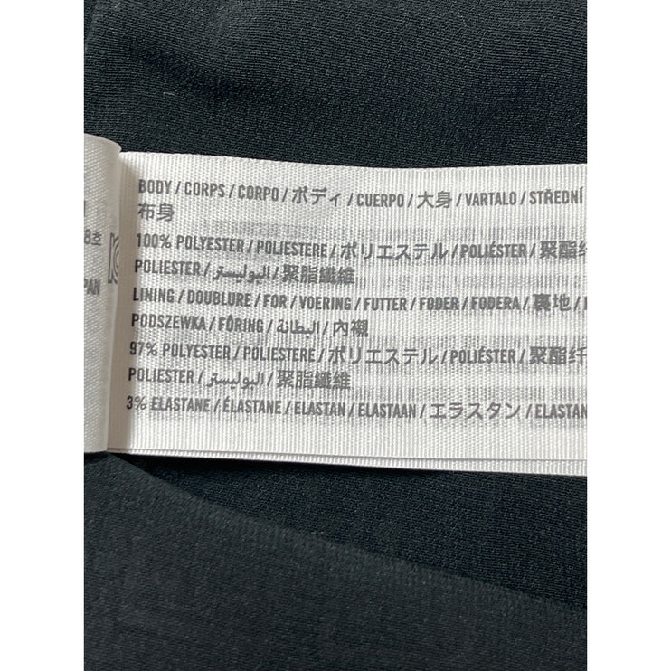 Abercrombie & Fitch Beige Geometric Sleeveless One Shoulder Scarf Tank Top Sz L