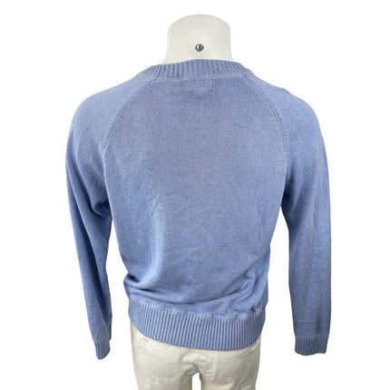 Mossimo Supply Co Men's Blue Crewneck Long Sleeve Sweatshirt Sweater Top Size M
