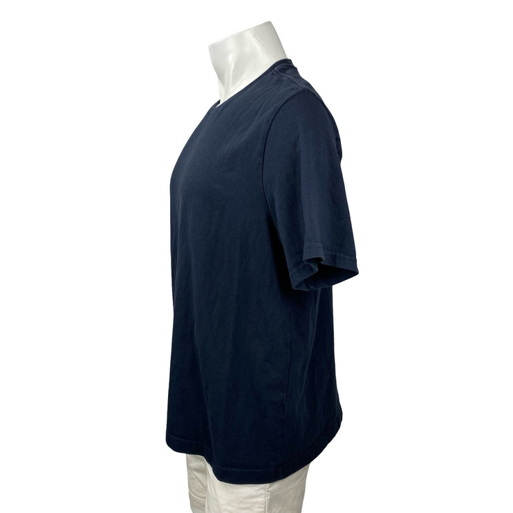 Banana Republic Men's Blue Crew Neck Short Sleeve Casual Tee Basic T-Shirt Top L