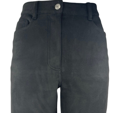 Aritzia Wilfred Women's Black High Waisted Straight Leg Casual Pants Size 4