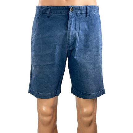 Theory Men's Blue Wine Red High Waisted Straight Casual Chino Khaki Shorts 31