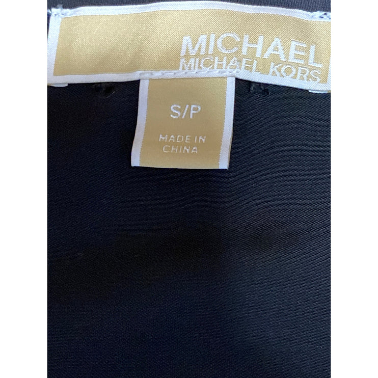 Michael Kors Women's Black Sleeveles Racerback Activewear Sposrts Tank Top Sz S
