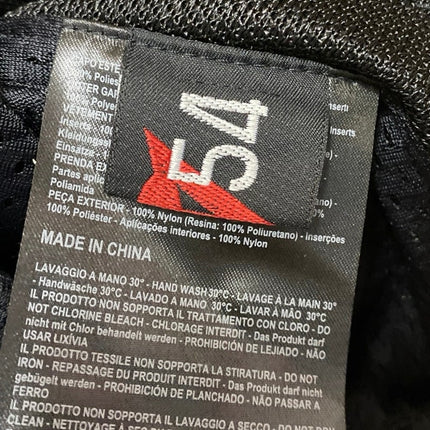 Dainese Men's Black Full Zip High Neck Biker Motorcycle Riding Jacket Size 42/L