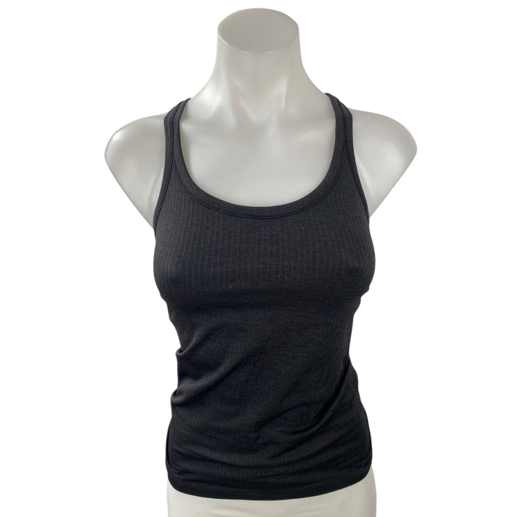 Lululemon Women's Black Racerback Yoga Workout Running Athletic Tank Top Size 0