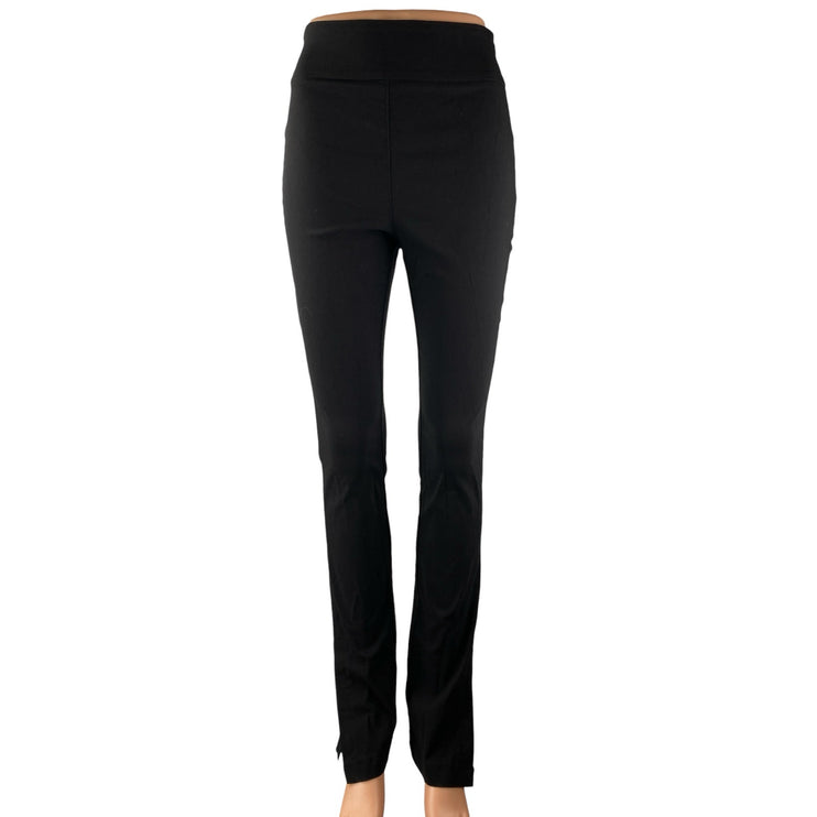 NEW NA-KD Black High Rise Slim Active Jean-ish Leggings Skinny Trousers Pants 36