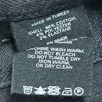Theory Men's Black Mid Rise Casual Pocket Straight Leg Denim Jeans Size 31