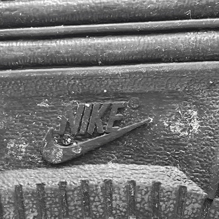 Nike Air Force 1 Black Leather High Top Round Toe Athletic Sneakers Shoes Sz 11