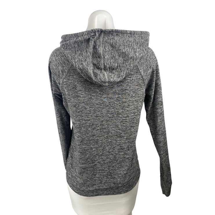 Outdoor Voices Women's Black Heather Hoodie Hooded Long Sleeve Athletic Top Sz M