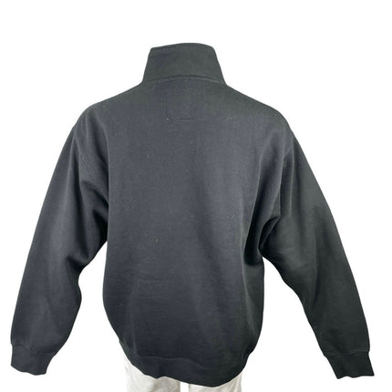Landway Rockridge Mens Black Logo Mock Neck Long Sleeve Sweater Sweatshirt Top L