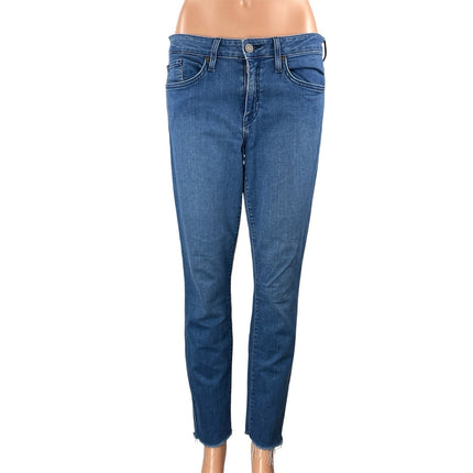 Joie Women's Blue Viola Mid Rise Medium Wash Stretch Skinny Denim Jeans Size 30