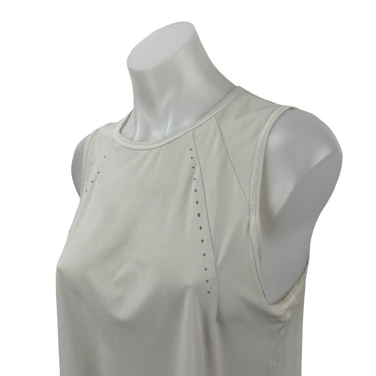 Lululemon Sculpt Women's White Cropped Yoga Running Athletic Tank Top Size S
