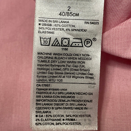 Banana Republic Riley Women's Pink Long Sleeve Button Down Shirt Top Size 2
