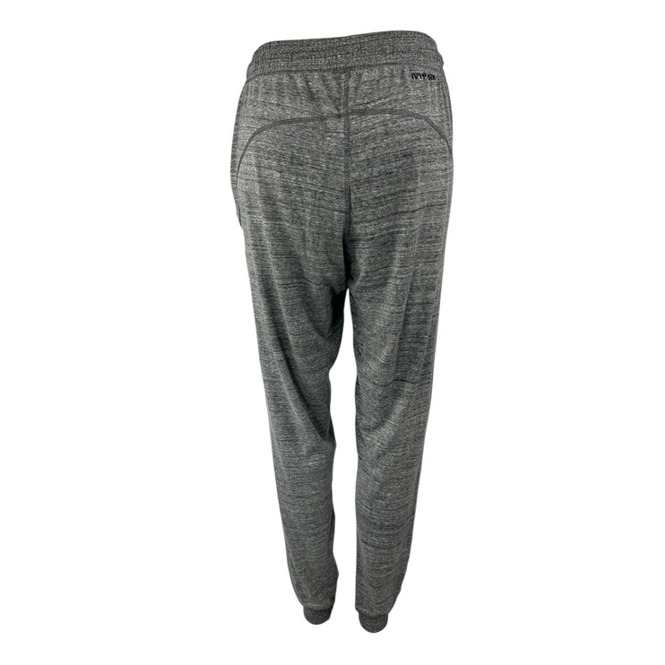 Ivy Park Women's Gray Heather Drawstring Tapered Trousers Sweatpants Joggers S