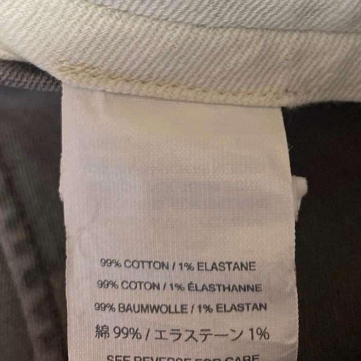 J.Crew Men's Gray Stretch Tapered Mid Rise Chino Khaki Trousers Pants Size 30