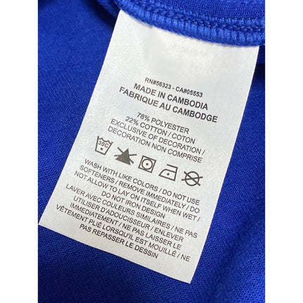 NEW Nike New York Giants Dri-Fit Mens Blue Crew Neck Long Sleeve Sweatshirt Sz L