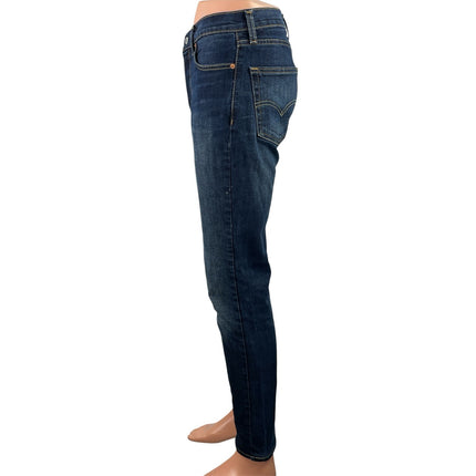 Levi's 511 Men's Blue Slim Fit Tapered Dark Wash Casual Denim Jeans Size 30x32