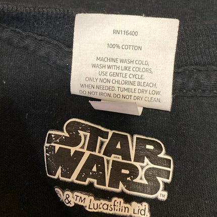 Star Wars Men's Blue Graphic Print Short Sleeve Crew Neck T Shirt Tee Top Size M