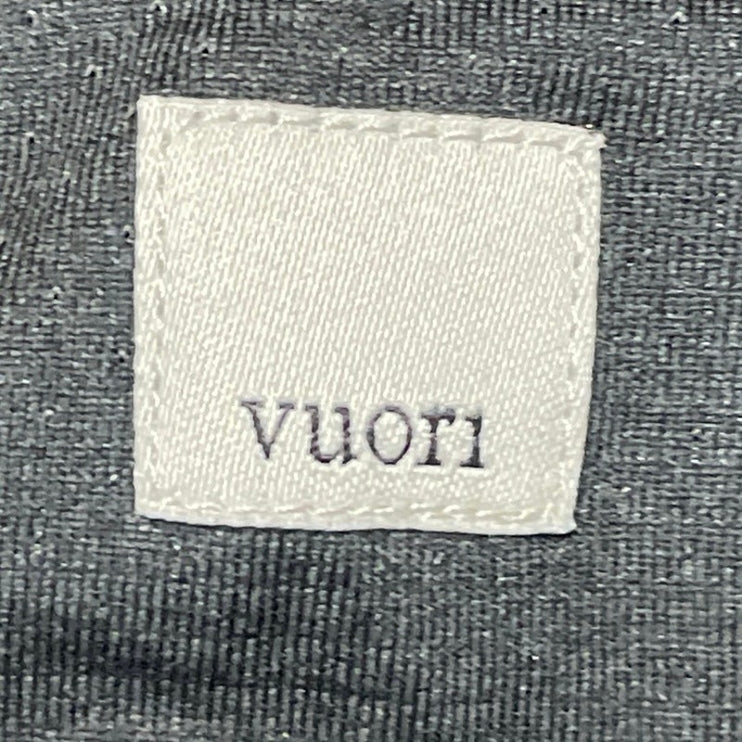 Vuori Men's Black Short Sleeves Crewneck Basic Pullover Tee T-shirt Top Size L