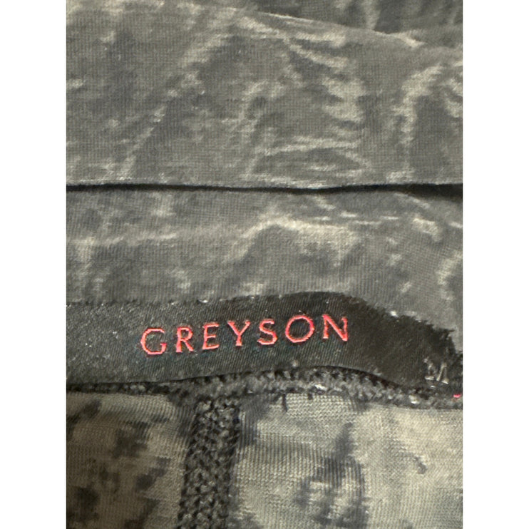 Greyson Women's Black High Rise Yoga Workout Athletic Leggings Pants Size M