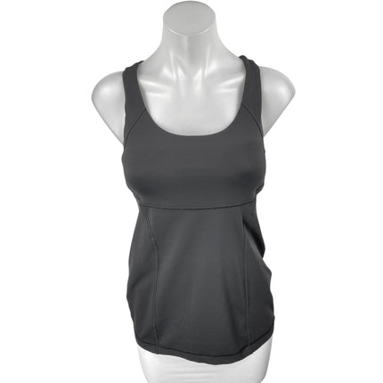 Lululemon Energy Black Sleeveless Cross Back Activewear Fitness Gym Tank Top 4