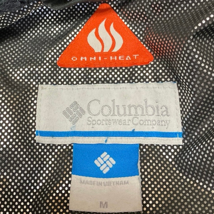 Columbia Women's Black Omni Heat Long Sleeve Hoodie Hooded Rain jacket Size M