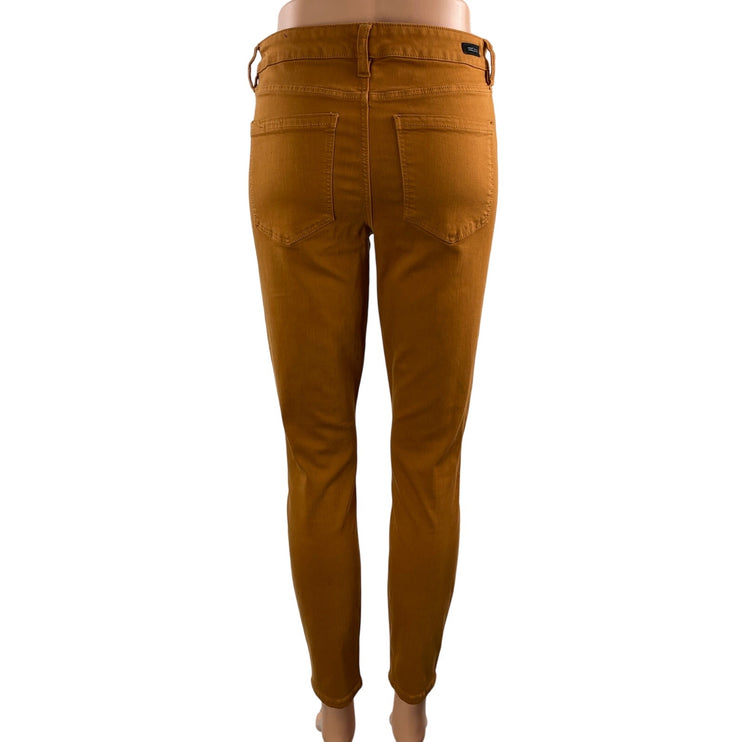 Liverpool The Ankle Skinny Women's Gold Tan Mid Rise Denim Jeans Size 4/27