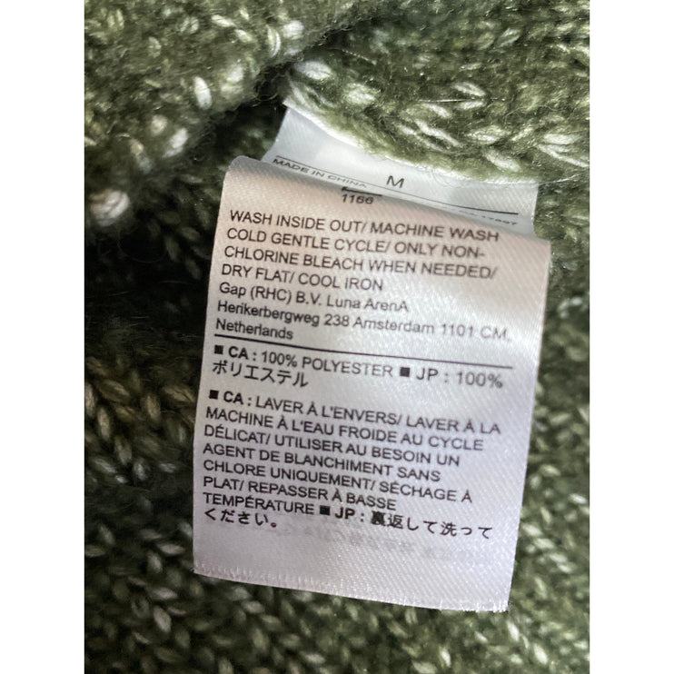 Banana Republic Women's Green Long Sleeve Crew Neck Knit Sweater Top Size M