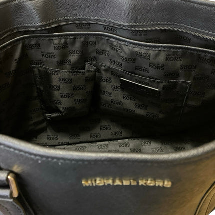 Michael Kors Sady / Jet Set Travel Saffiano Leather Shopper Tote Handbag OS