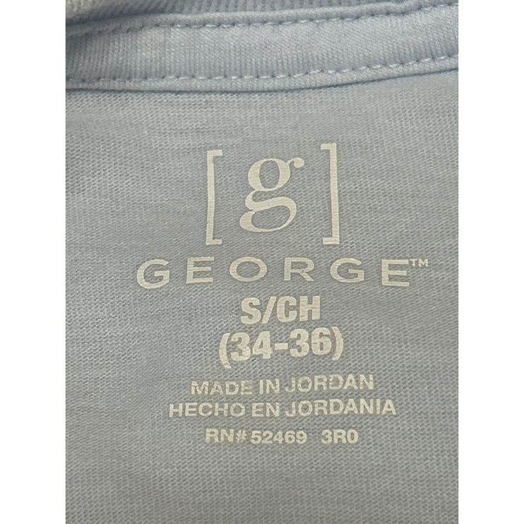 George Men's Blue Dragon Ball Son Goku Graphic Anime T Shirt Tee Top Size S