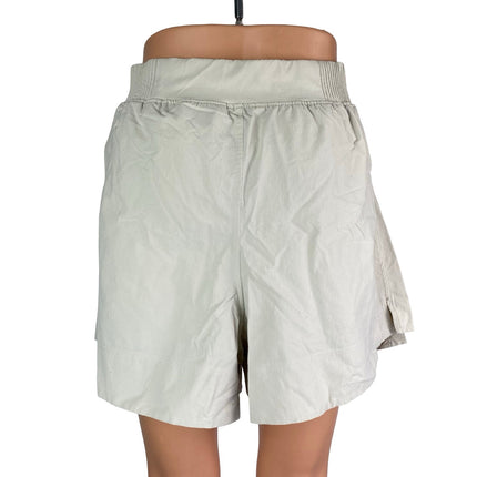Lululemon Bowline Men's Gray High Rise Yoga Gym Athletic Activewear Shorts XL