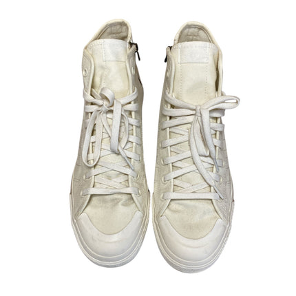 Adidas Nizza HI Human Men's Off White High Top Lace Up Walking Sneakers Size 11