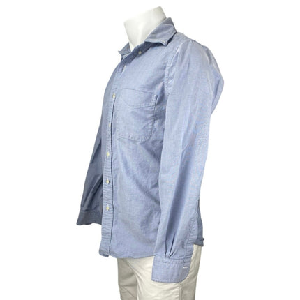 Brooks Brothers Blue Extra Slim Fit Long Sleeve Button Down Shirt Top 15 1/2-34