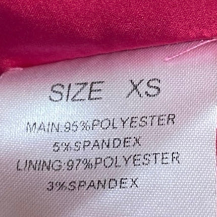 Alamour The Label Pink Velvet Velour Sleeveless Ruffle Camisole Crop Tank Top XS