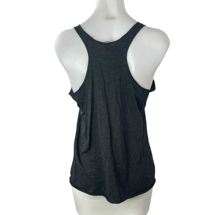 Next Level Women's Black Statement Racerback Workout Athletic Tank Top Size M