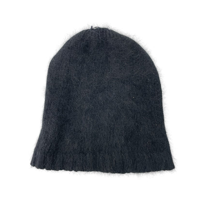 Puma Women's Black Fuzzy Eyelash Knit Winter Snow Beanie Bonnet Cap Hat Size OS