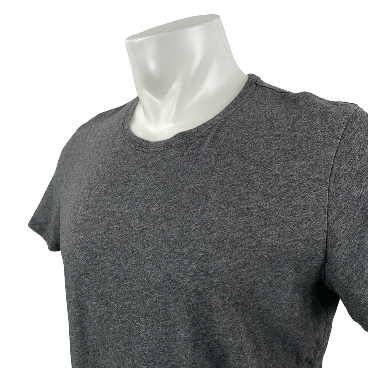 ATM Men's Black Knit Short Sleeve Crew Neck Basic Casual T Shirt Tee Top Size S