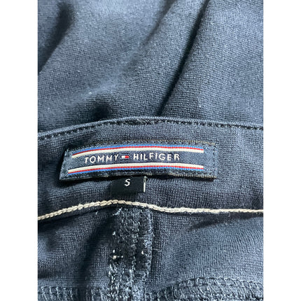 Tommy Hilfiger Women's Navy Blue Mid Rise Slim Skinny Trousers Pants Size S