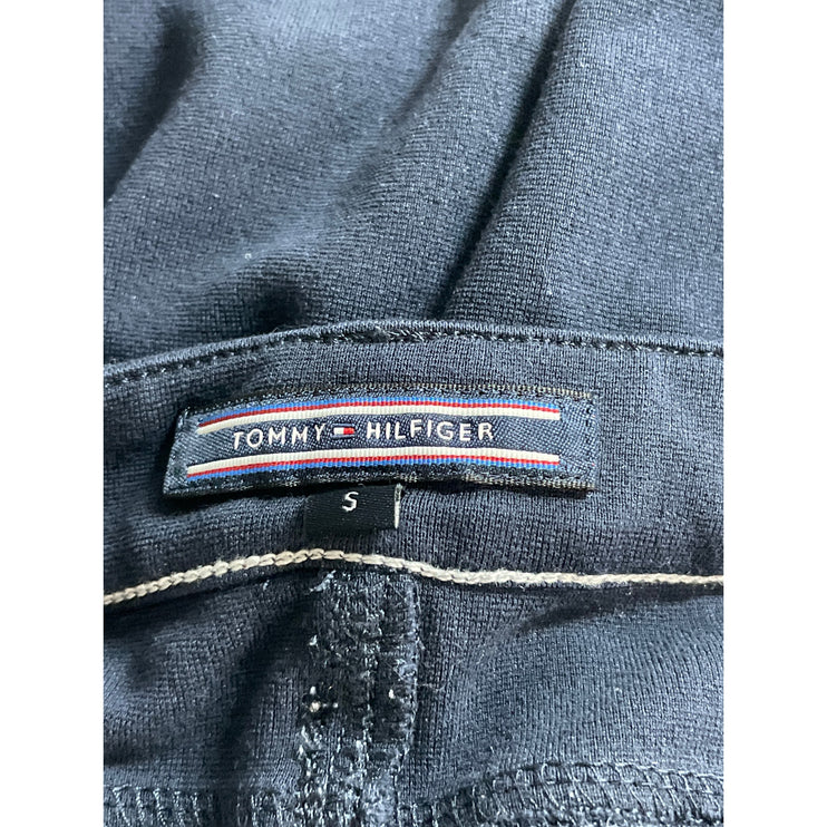 Tommy Hilfiger Women's Navy Blue Mid Rise Slim Skinny Trousers Pants Size S